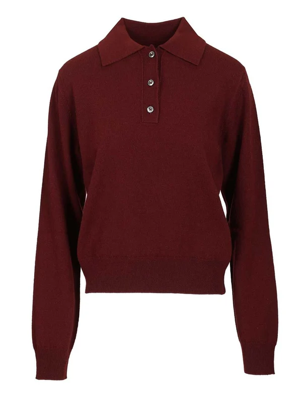 Maison Margiela Burgundy Knitted