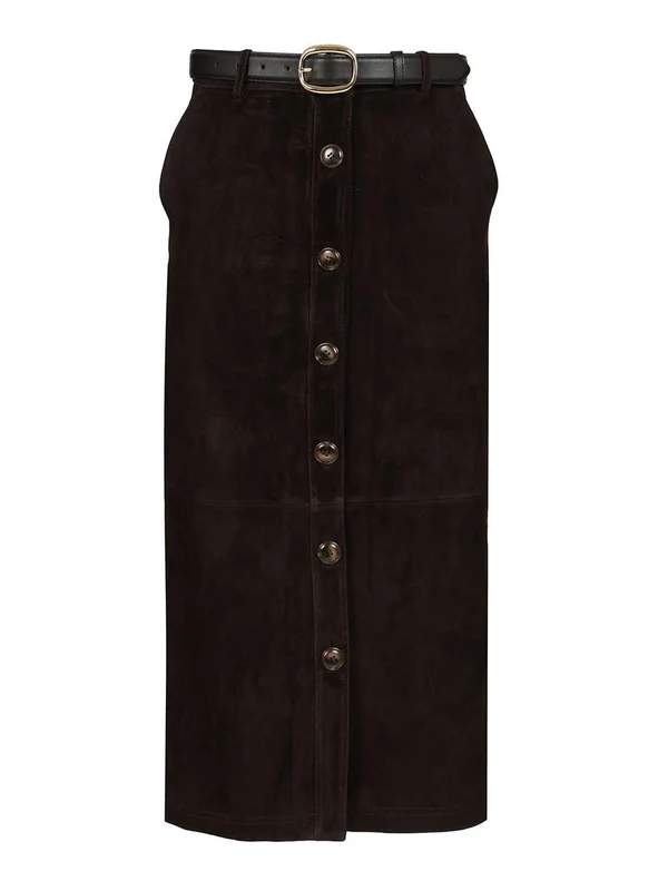 Self-Portrait Brown Skirts