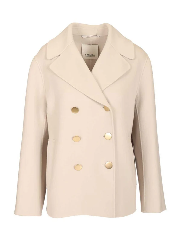 S Max Mara Beige Tailored Jackets