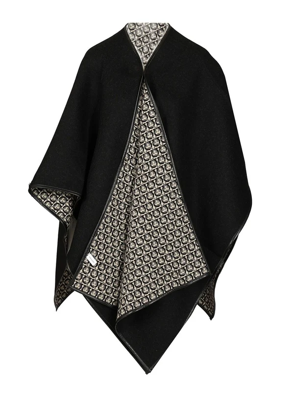 Ferragamo Black Cape