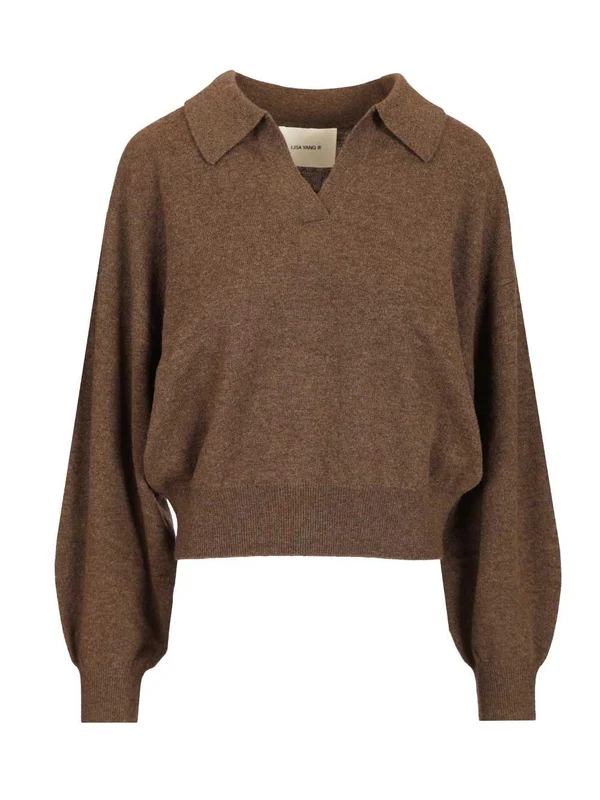 Lisa Yang Brown Knitted
