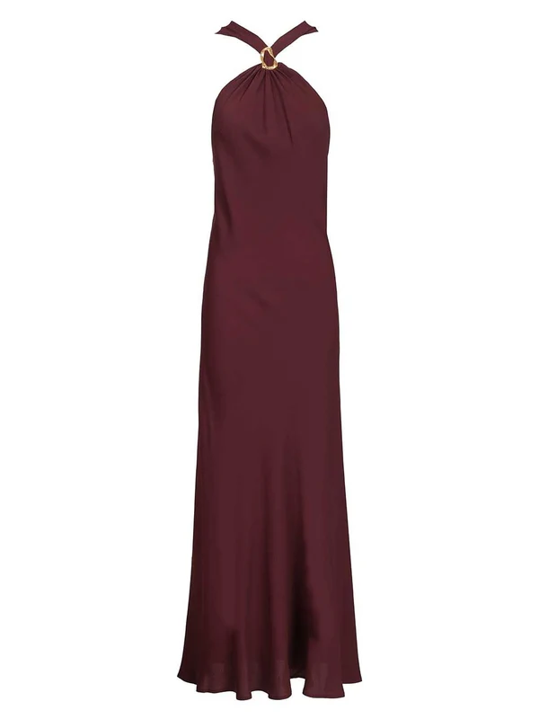 Forte_Forte Burgundy Long Dress
