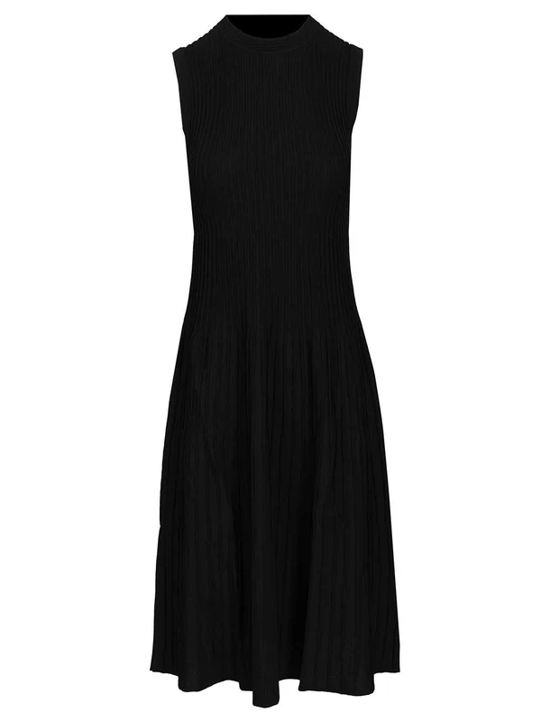 Max Mara Black Midi Dress