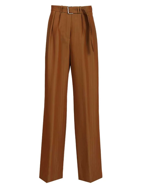Dries Van Noten Brown Denim Pants