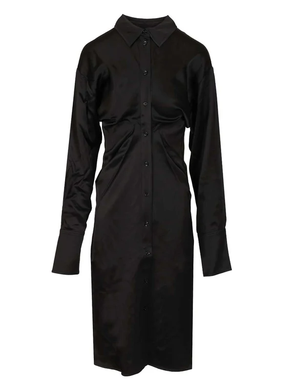 Toteme Black Midi Dress