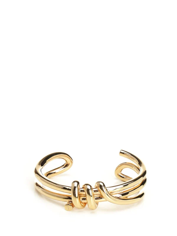 Mm6 Maison Margiela Gold Bracelet