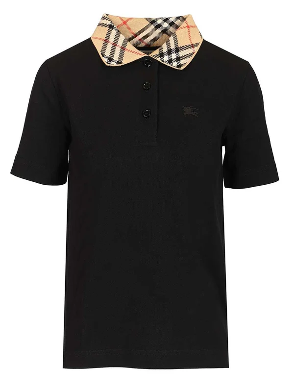 Burberry Black Polo Shirts