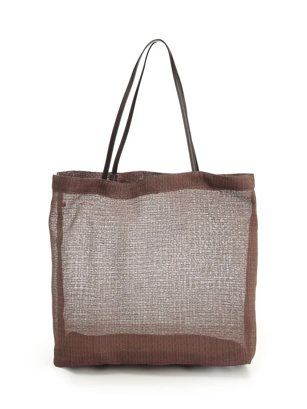 The Row Brown Tote Bags