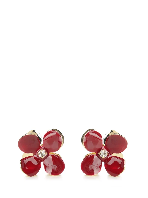 Marni Burgundy Earrings