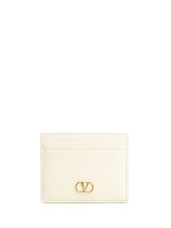 Valentino Ivory Card Holders