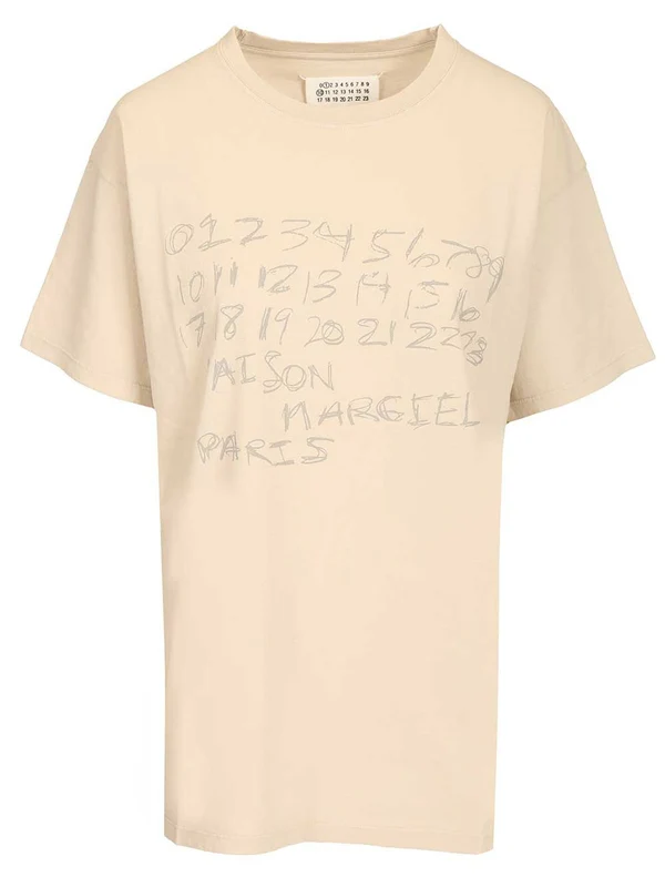 Maison Margiela Beige Half Sleeve