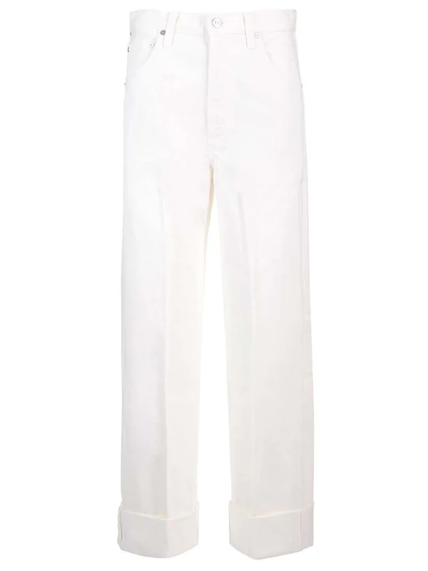 Citizens Of Humanity White Denim Pants
