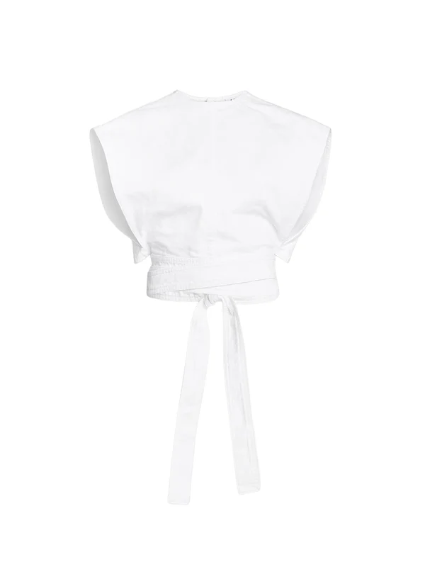 Alaia White Sleeveless