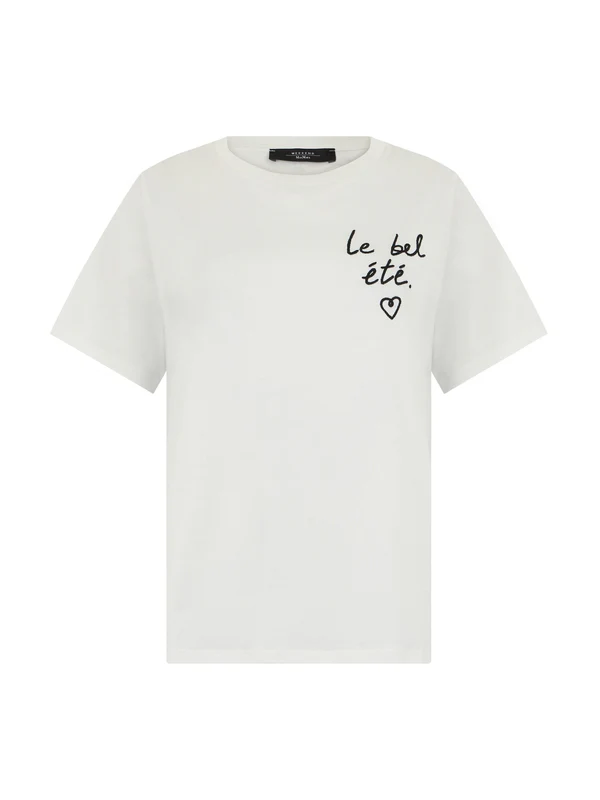 Weekend Max Mara White Half Sleeve