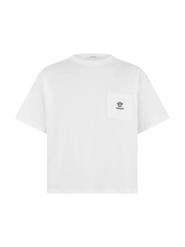Versace White Half Sleeve