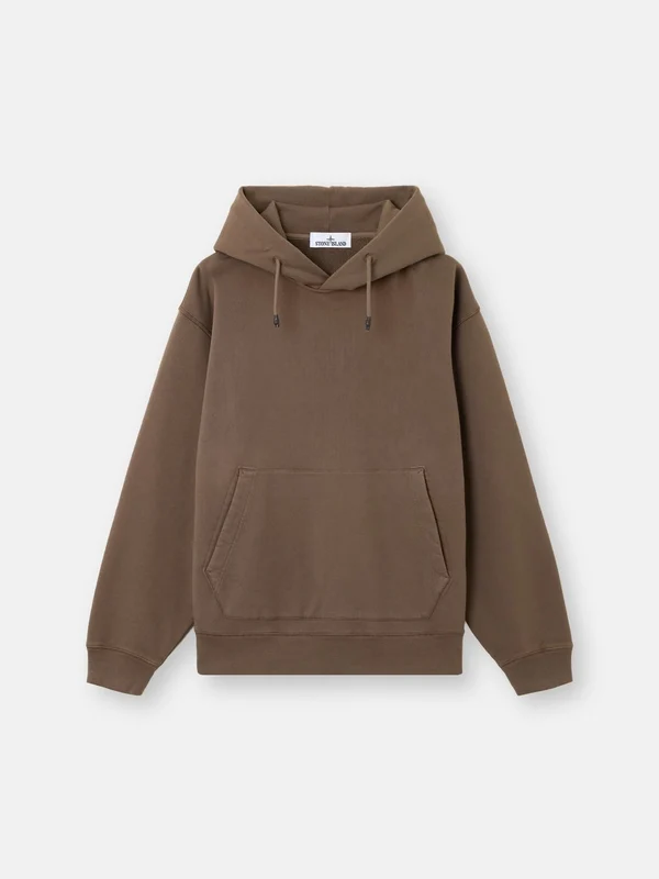 Stone Island Brown Hoodies