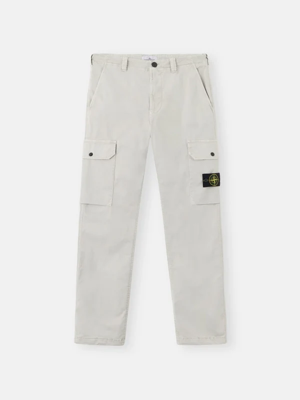 Stone Island Grey Casual Pants