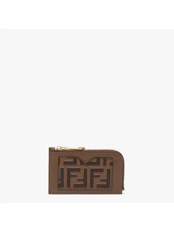 Fendi Brown Card Holders