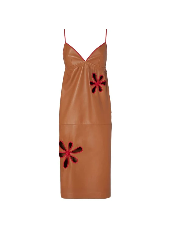 Fendi Brown Midi Dress