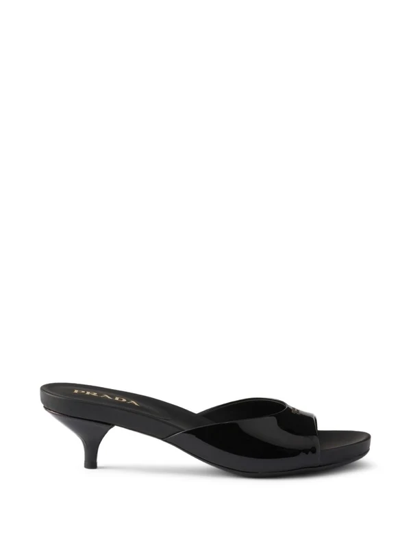 Prada Black Sandal Heels