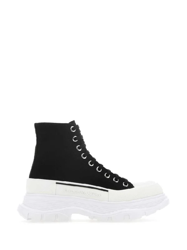 Black White Treadslick Sneakers