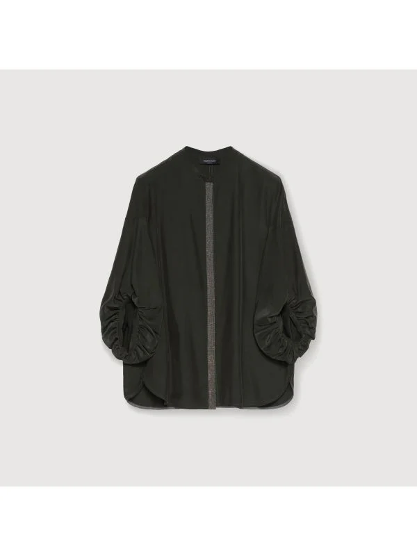 Monili Line Puff Sleeve Shirt